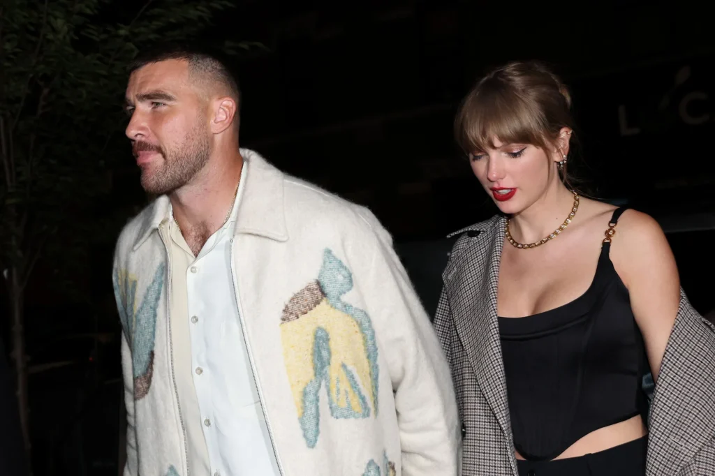 Taylor Swift and Travis Kelce